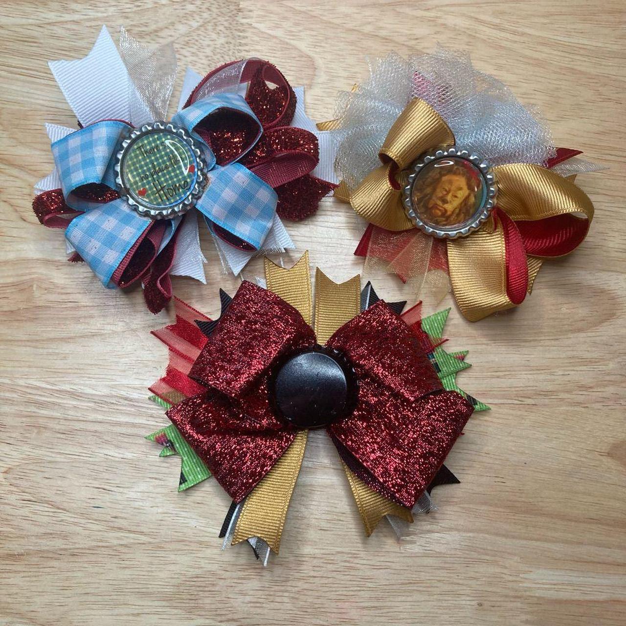 Red and Black Hairaccessories Depop