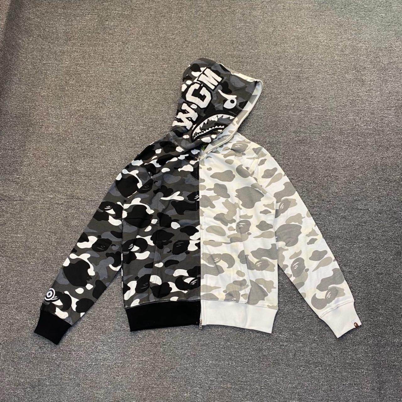 BAPE Shark Hoodie Size M Brand new with label 100