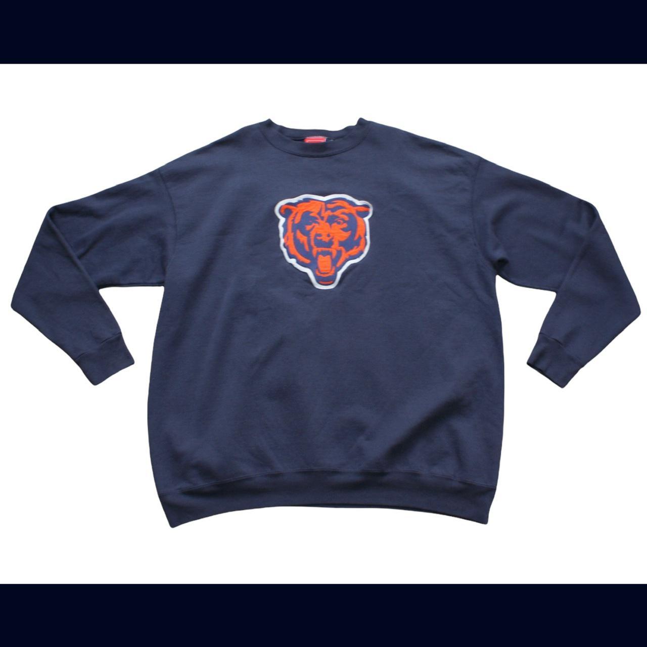 VINTAGE NFL SWEATSHIRT MENS XL. CHICAGO BEARS... - Depop