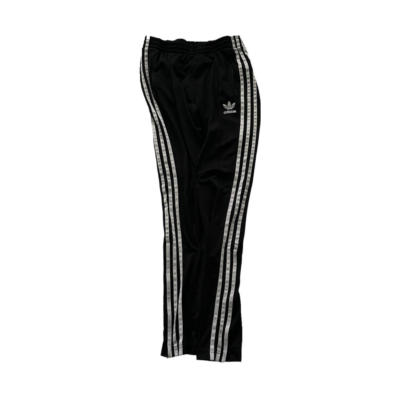 Vintage Adidas Track Pants. Vintage black Adidas... Depop