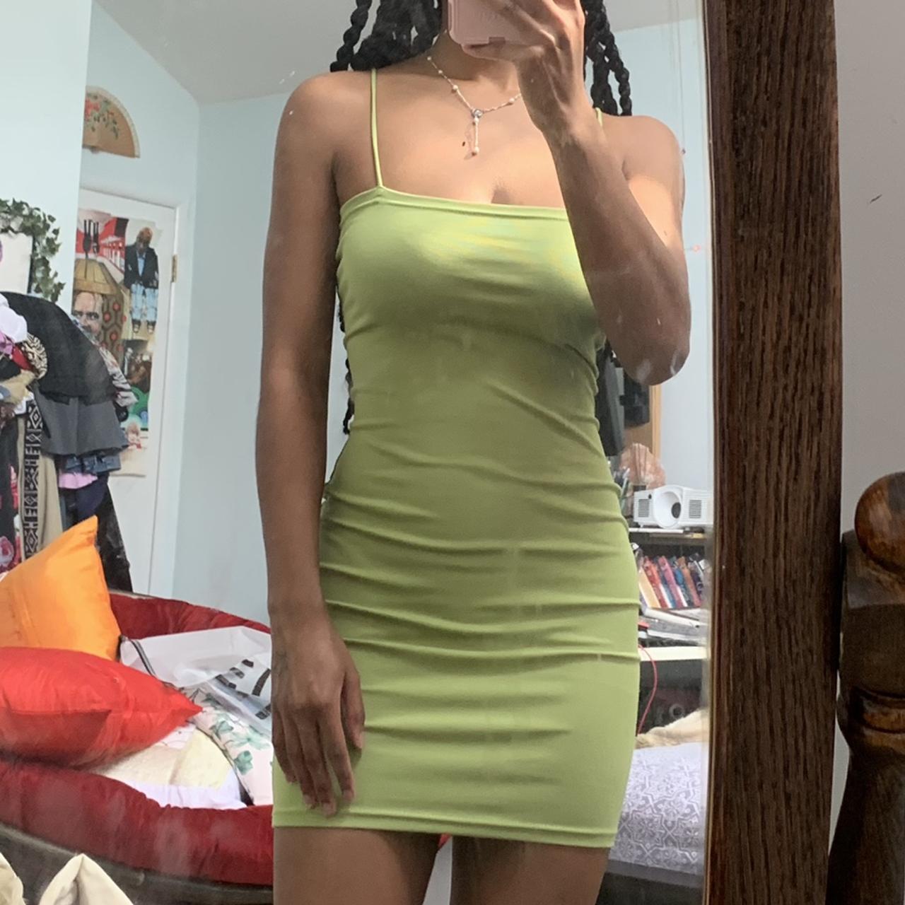 Urban outfitters lime top green dress