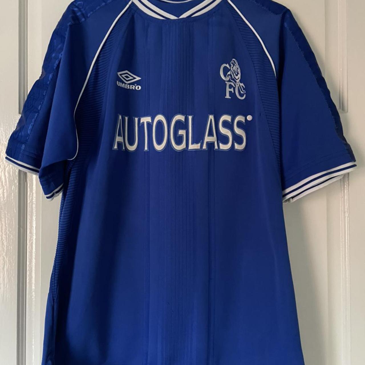 chelsea umbro autoglass shirt