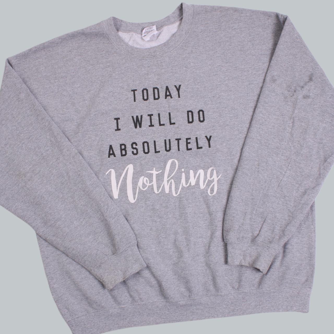vintage slogan sweatshirt