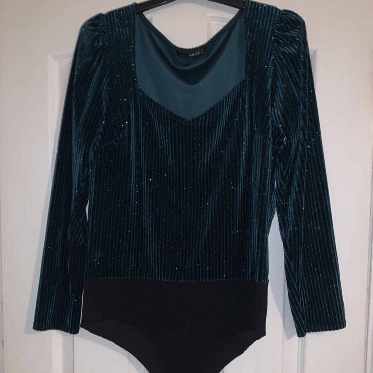 This quiz bodysuit only been worn once perfect for a... - Depop