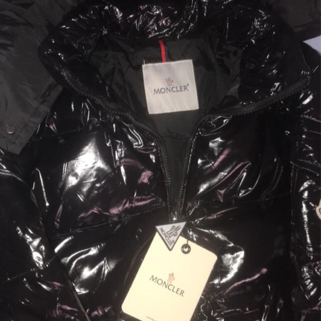 Brand new moncler jacket with tags would fit xxl or - Depop