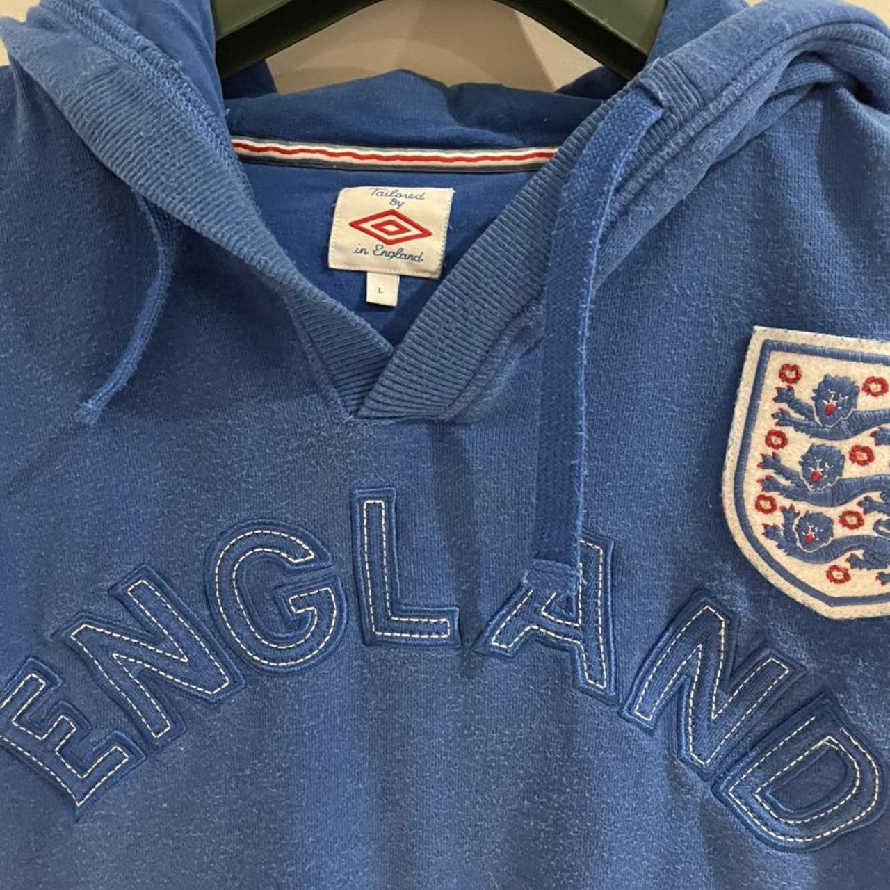 England hoodie England lettering stitched across... - Depop