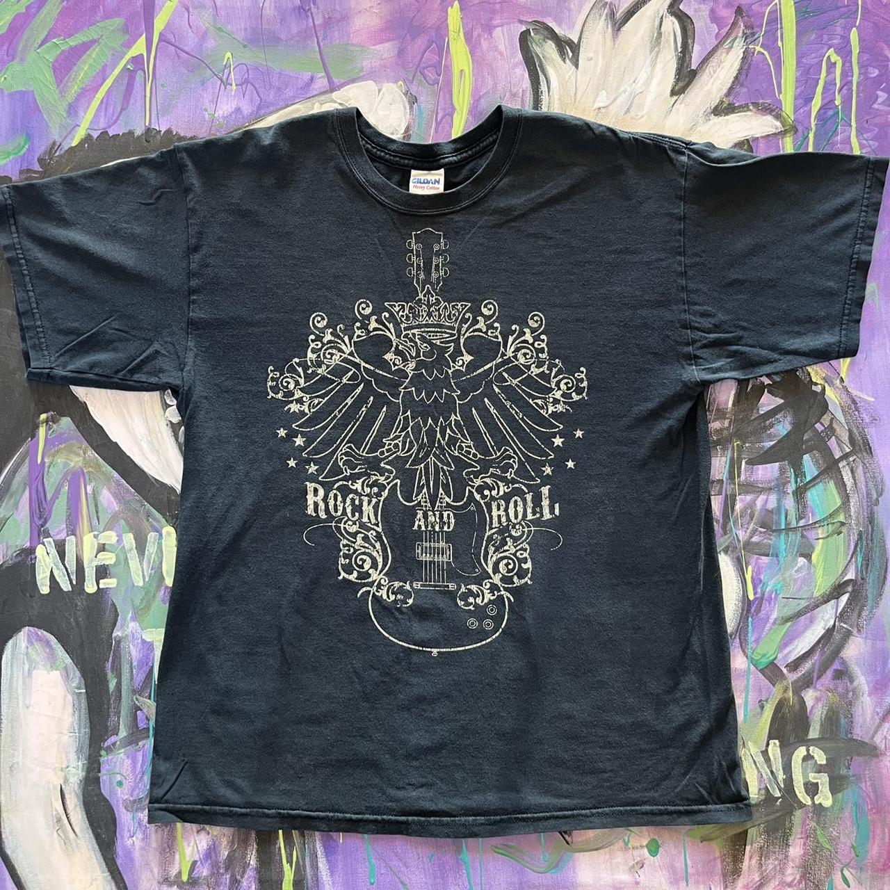 Vintage Rock And Roll TShirt Classic unisex... Depop