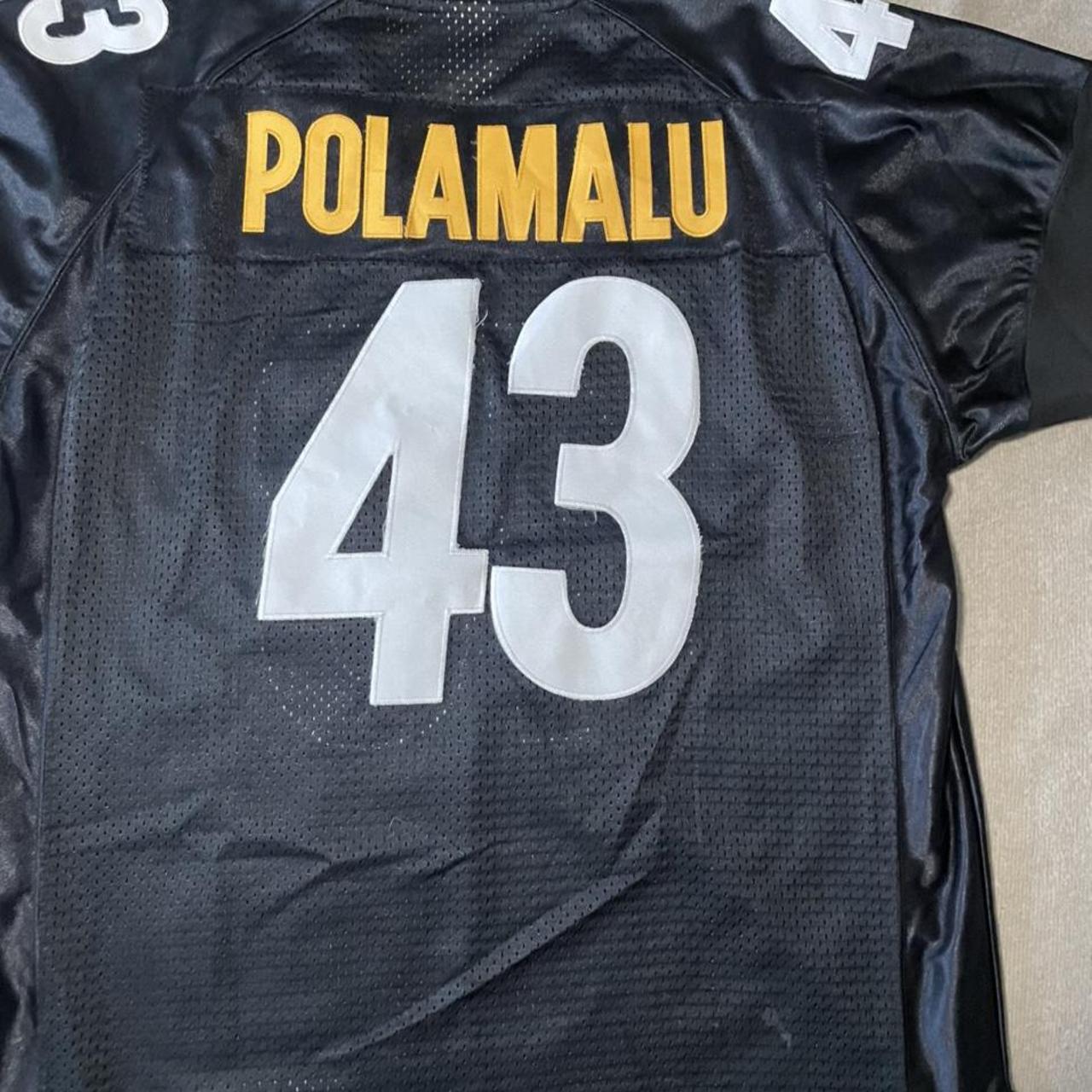 Troy Polamalu Pittsburgh Steelers Youth Jersey by - Depop