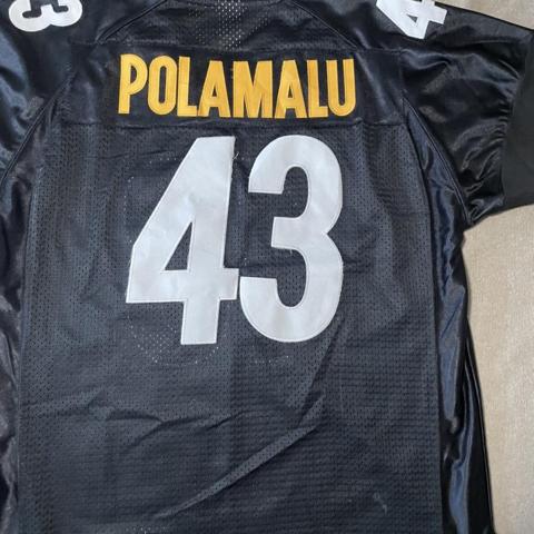 Troy polamalu steelers jersey Size xl 18-20 in - Depop