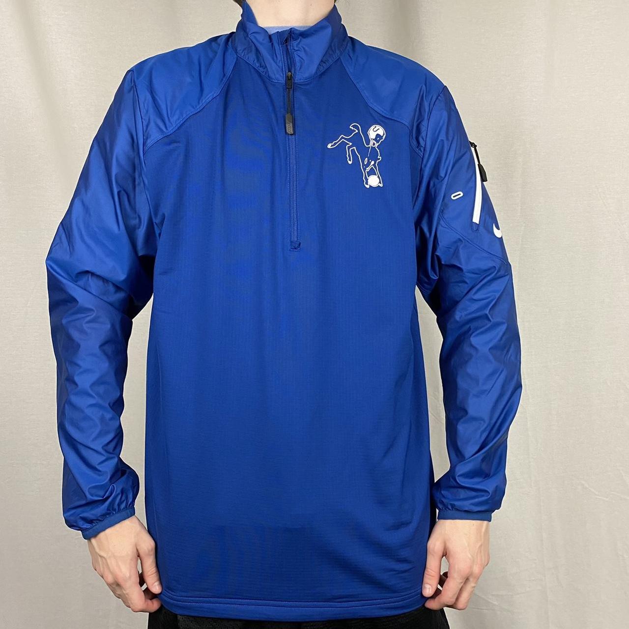 Indianapolis Colts Nike NFL On Field Apparel Jacket Men's Blue