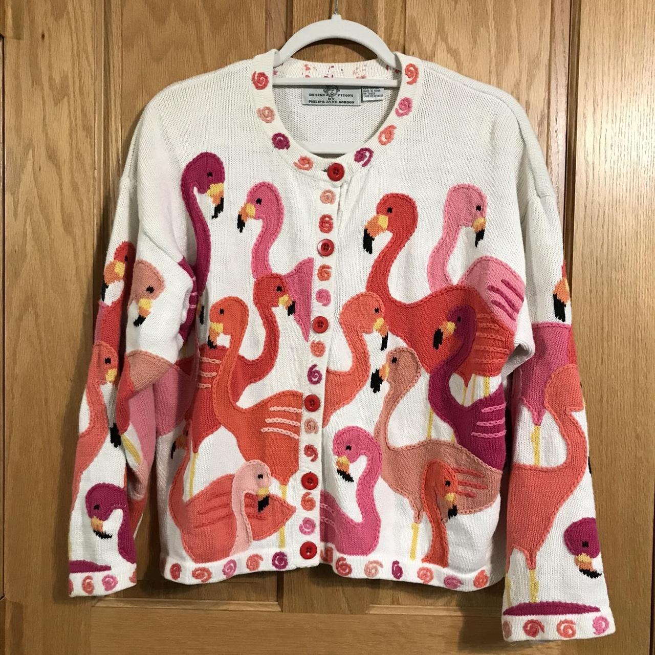 Flamingo cardigan on sale