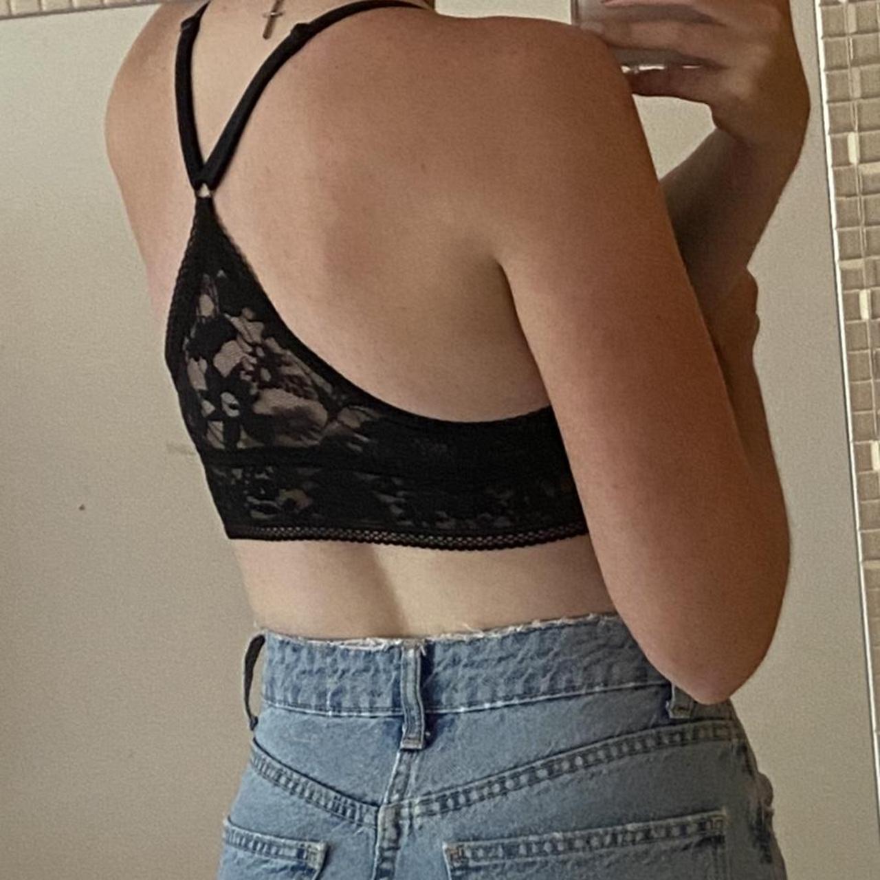 Victoria Secret Black Lace Bralette Bra Bralette Depop