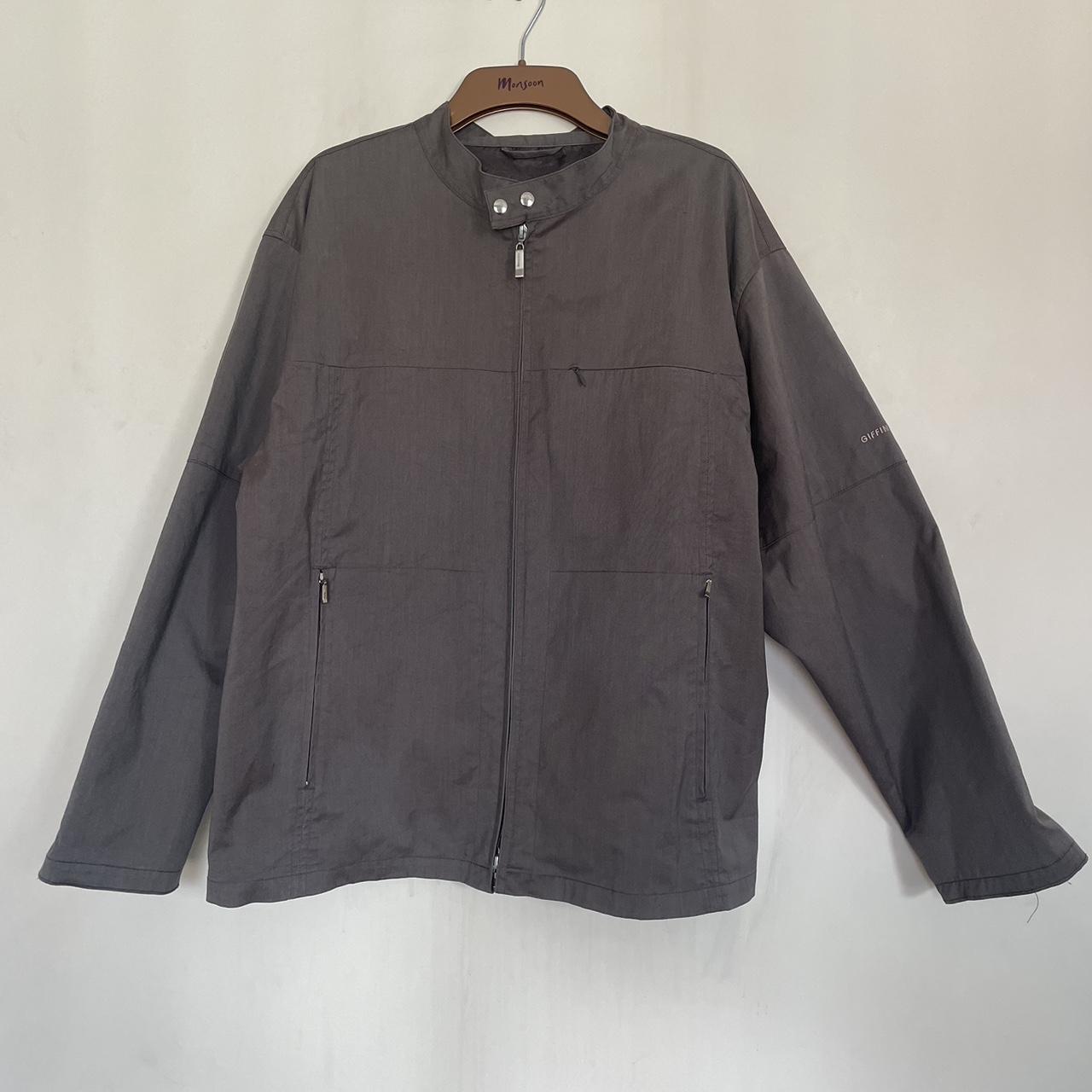 Giffini pewter minimalist jacket size XL plenty of... - Depop