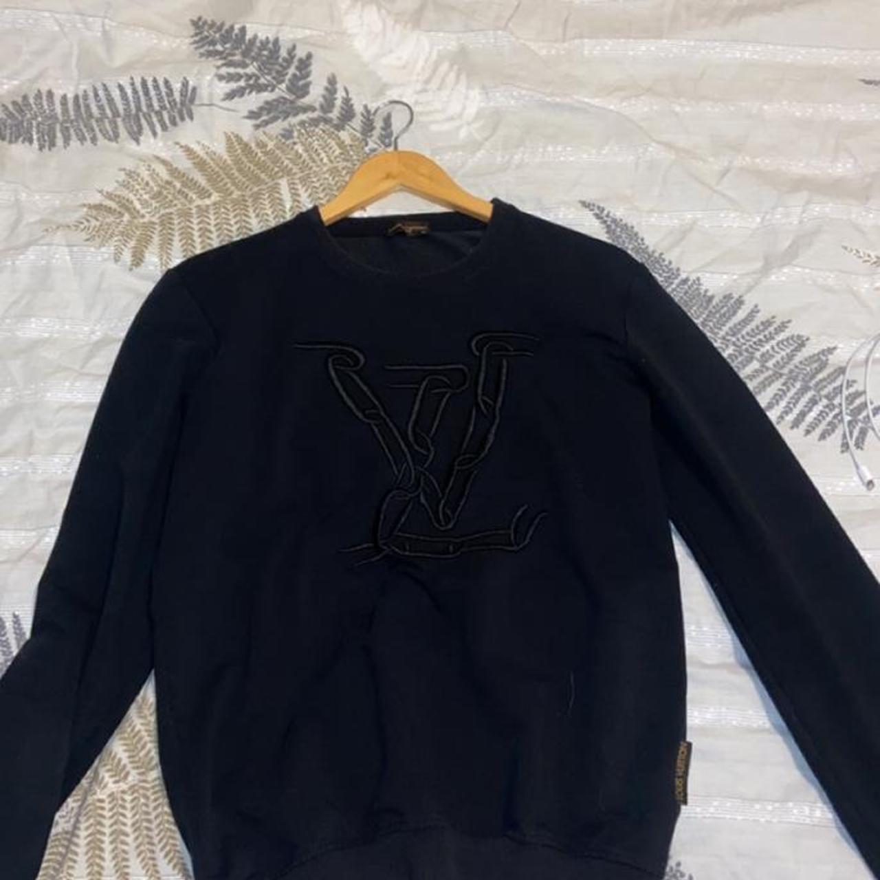 XL Louis Vuitton Sweater- Fair Condition with - Depop