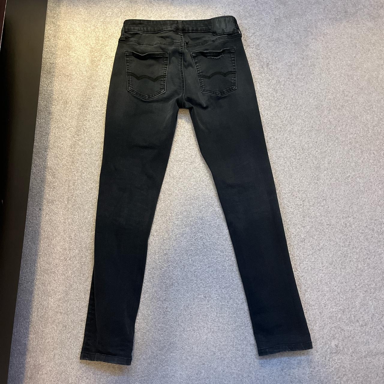 American Eagle Outfitters Men's Black Jeans | Depop