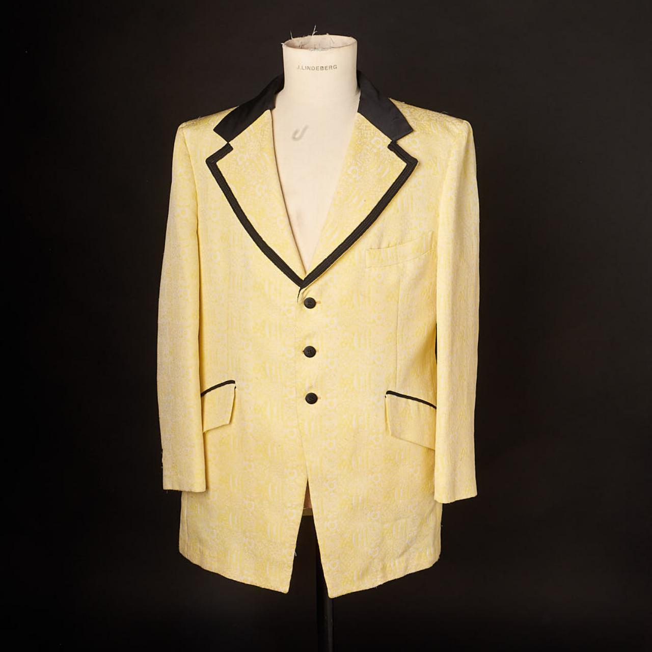 After Six Men's Yellow and Black Jacket