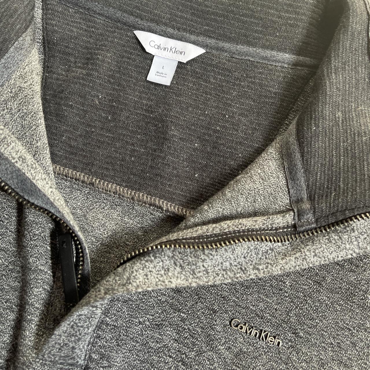 Calvin Klein Men's Grey Jumper | Depop