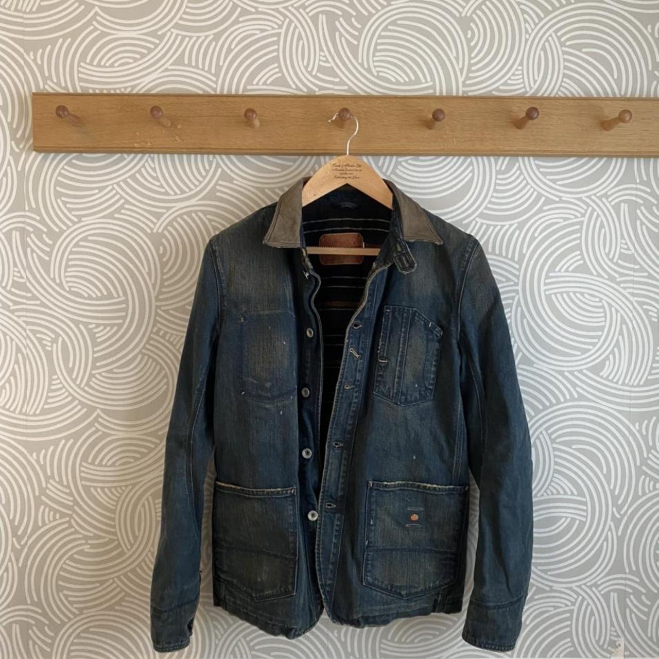 Rrl denim chore clearance jacket