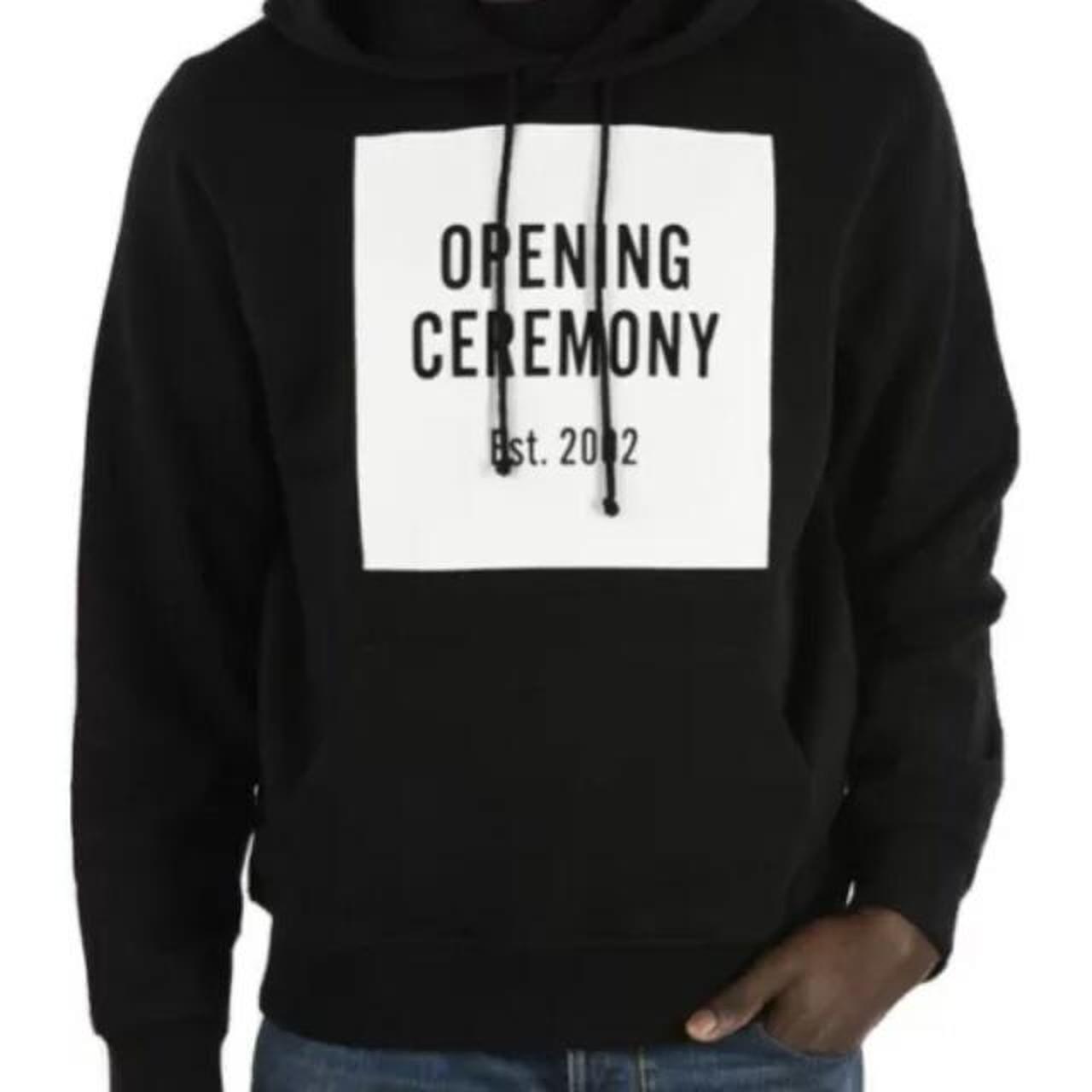 Bnwt Opening Ceremony Black Logo Hoodie Rare Sild Depop