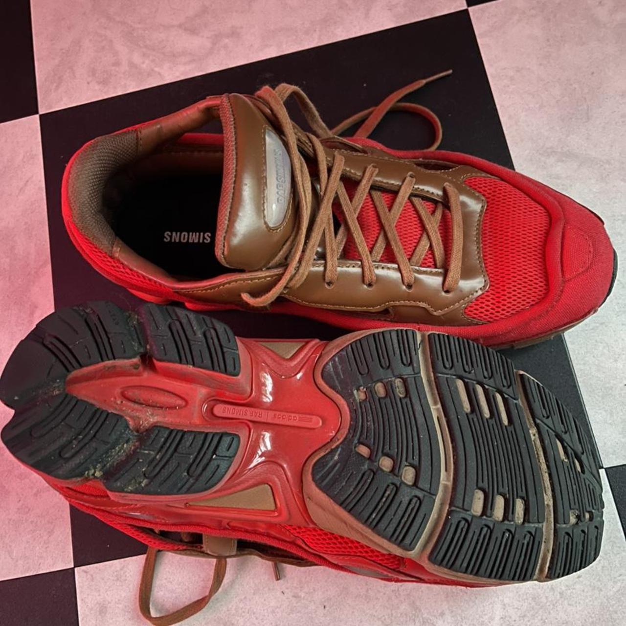 raf simons adidas red