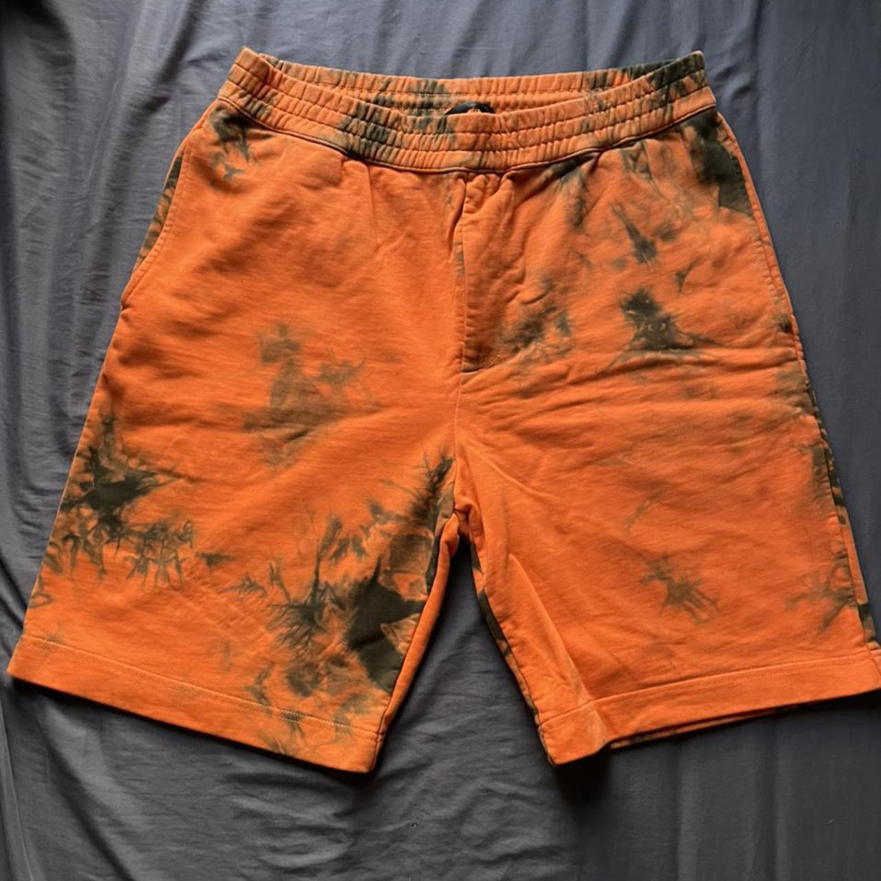 Helmut Lang “Tie Dye” Sweat shorts Size... Depop