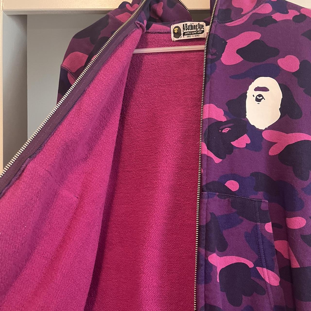 Fairly new authentic BAPE jacket! I’ve only worn it... Depop