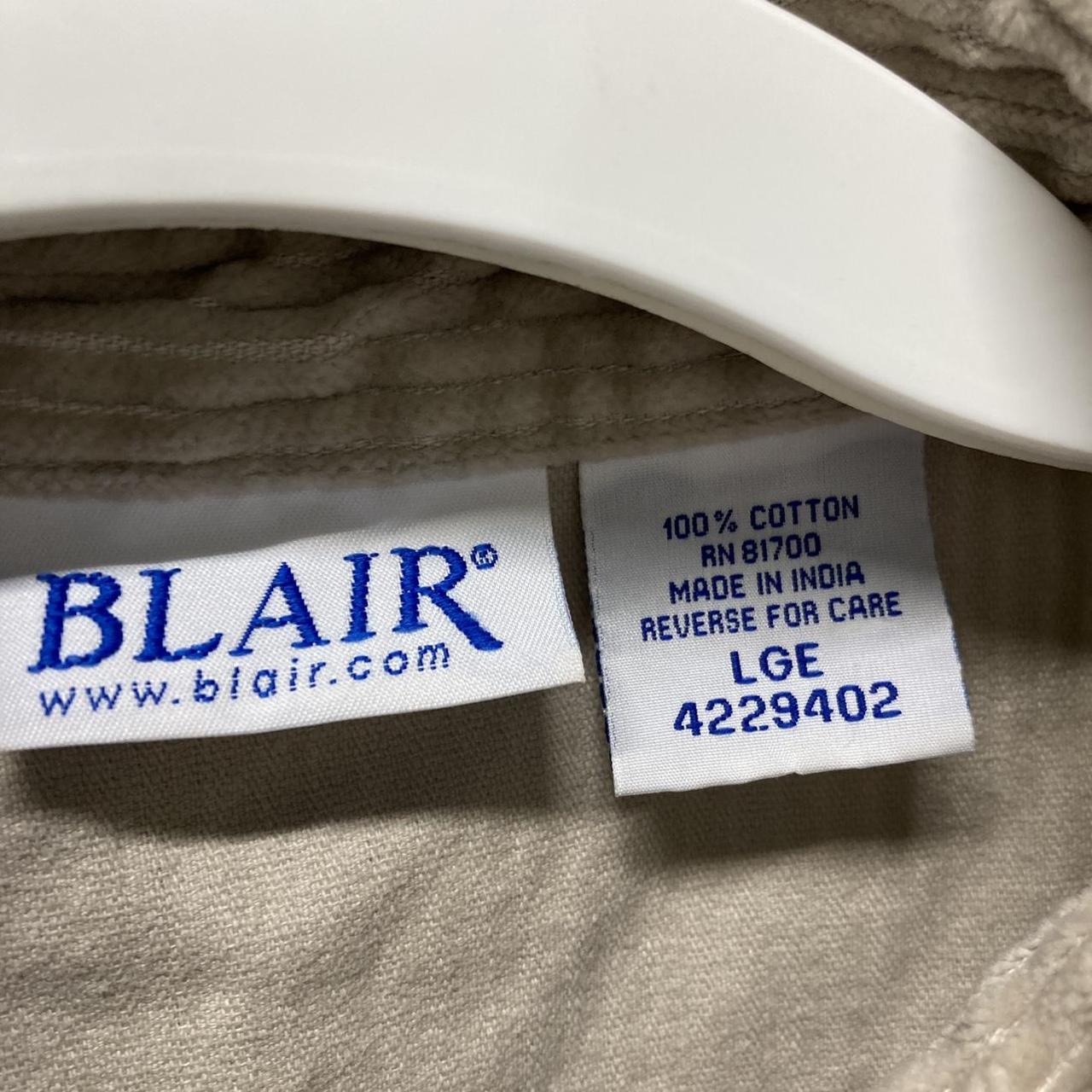 Blair Men's Tan and Cream Shirt (2)
