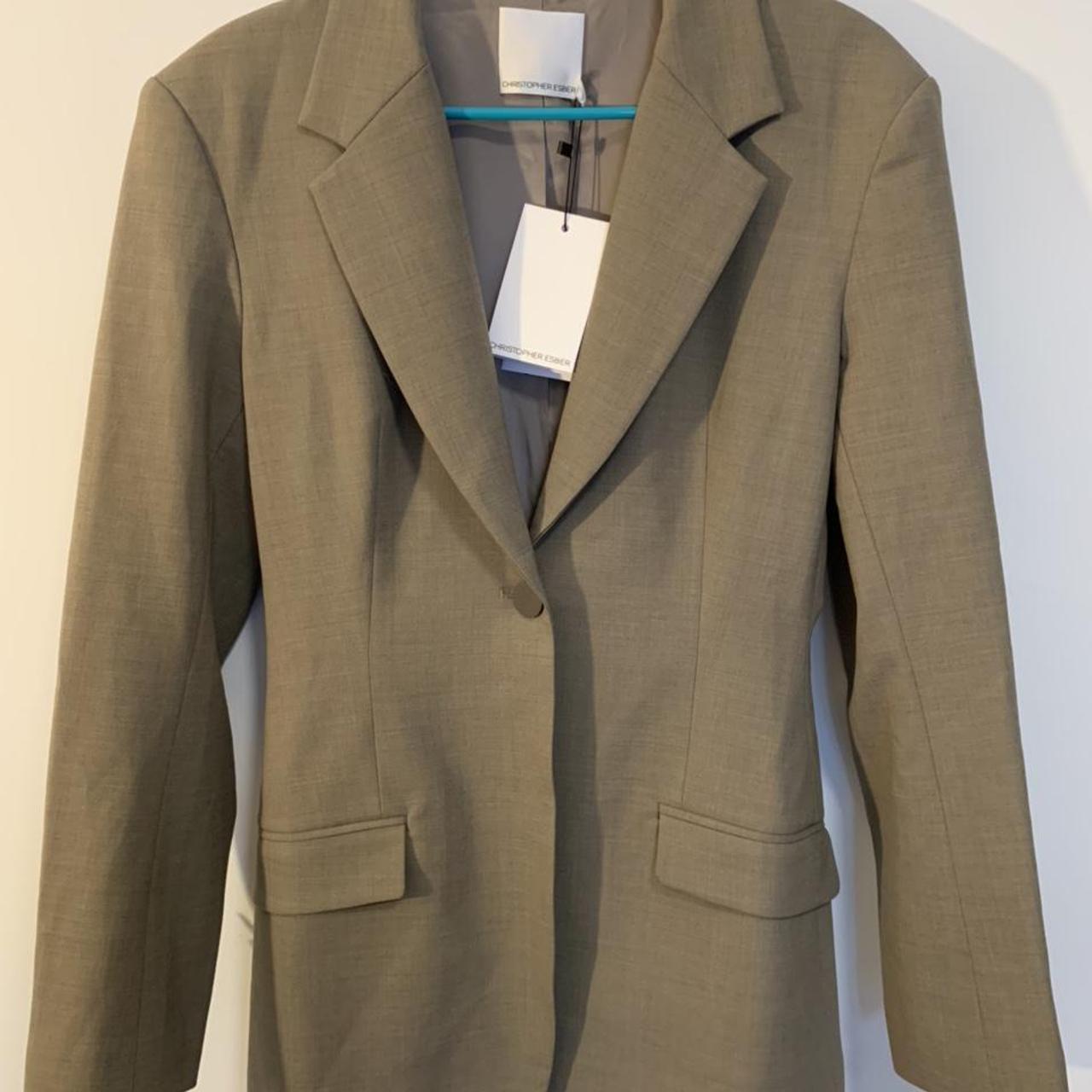 Women's Khaki Jacket Depop