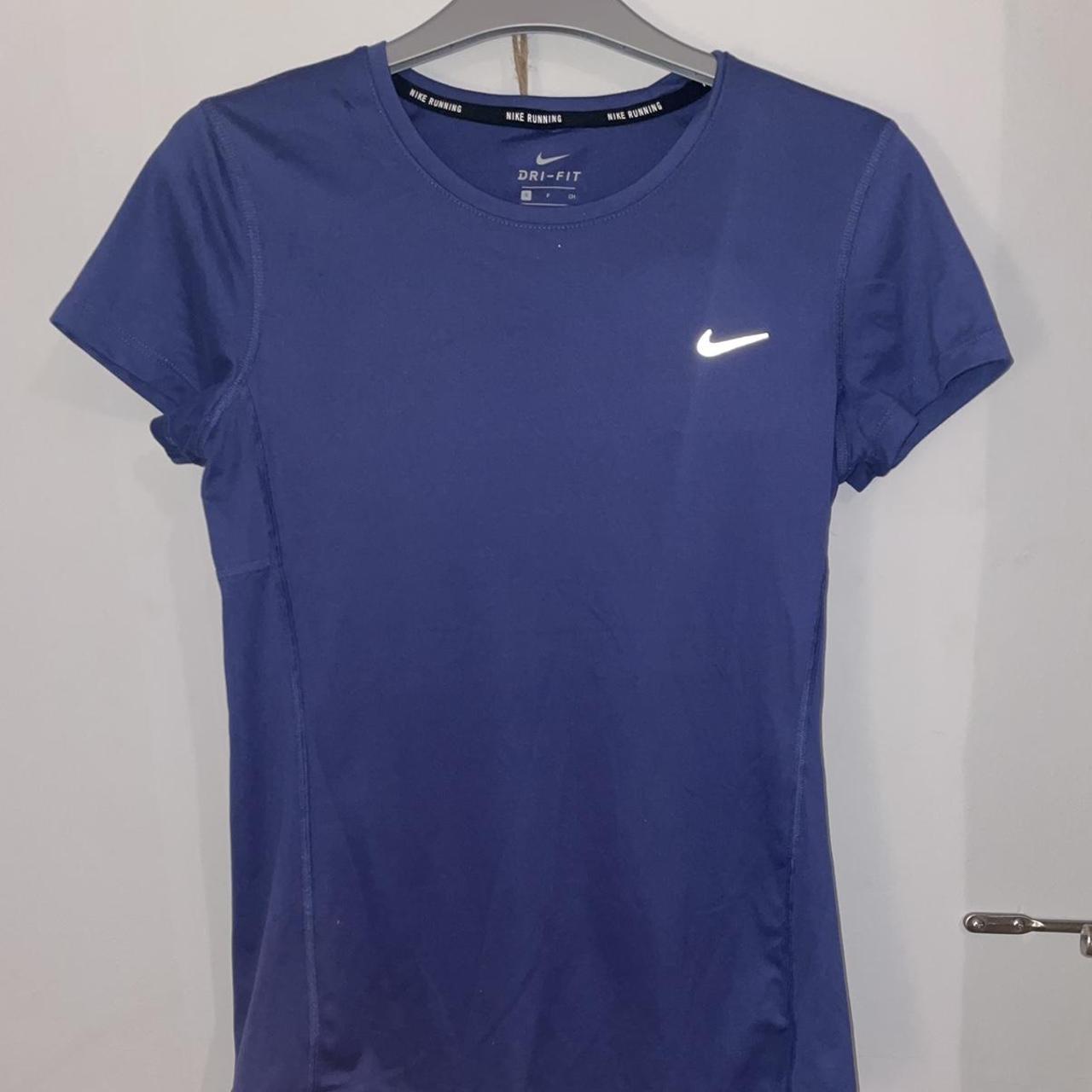 vivid purple nike shirt women's