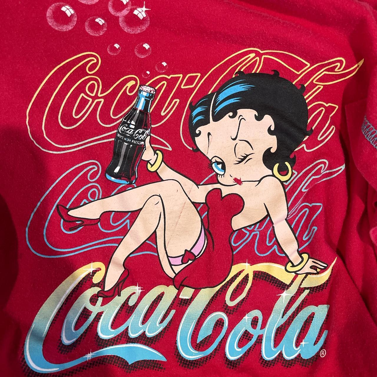 Betty Boop Coca Cola Sleepwear Or Outerwear Does Depop