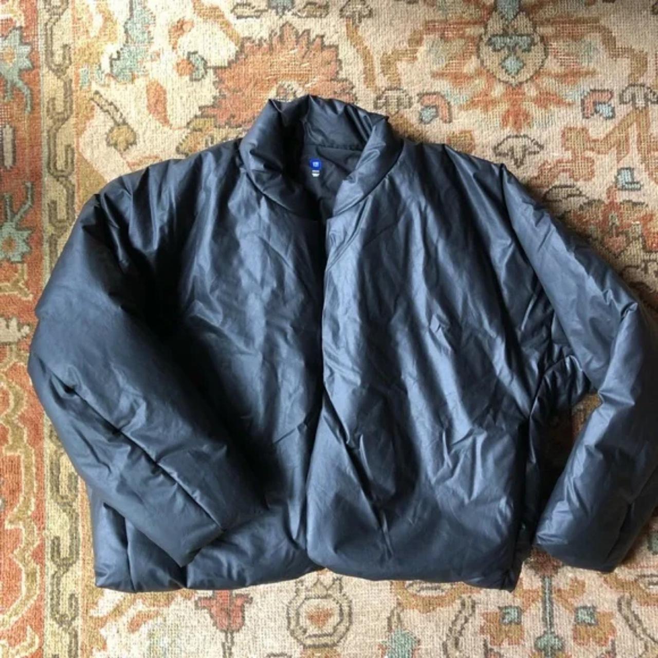 yeezy x gap round jacket black