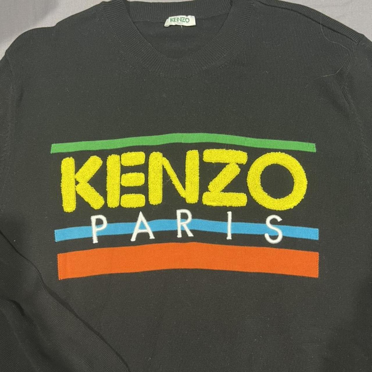 KENZO PARIS SWEATER SIZE M - Depop