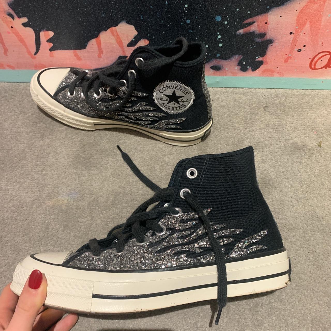 designer high top converse