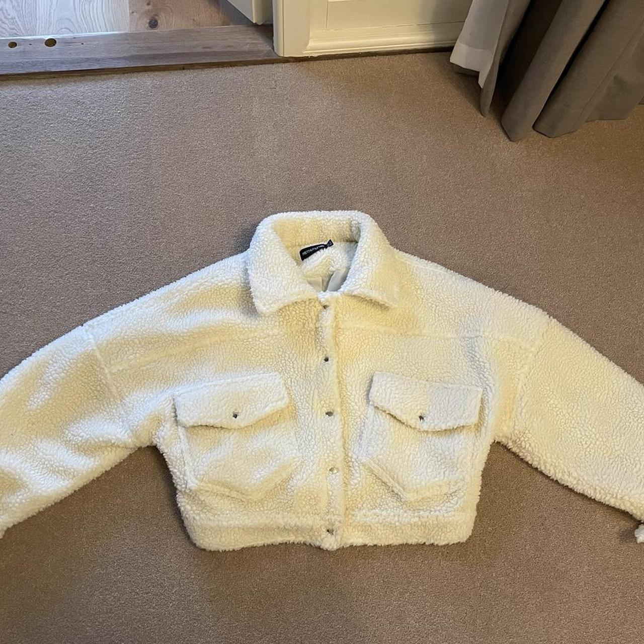 cream trucker jacket
