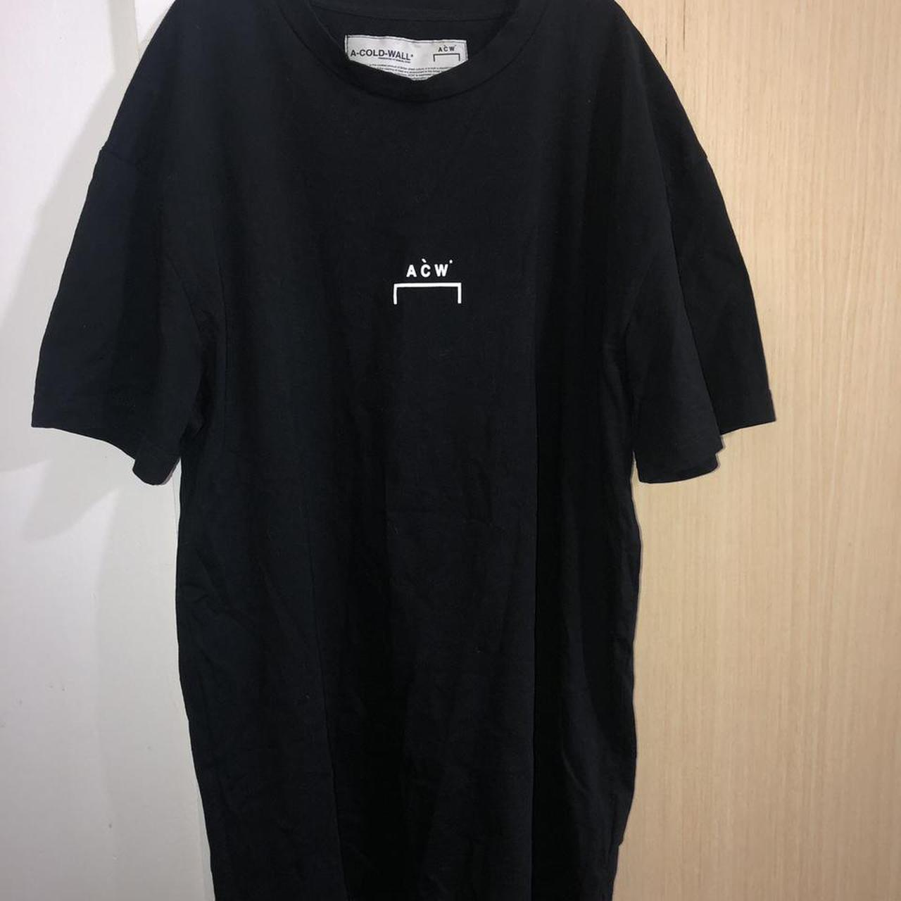 A Cold Wall (acw) black bracket logo t shirt Men's | Depop