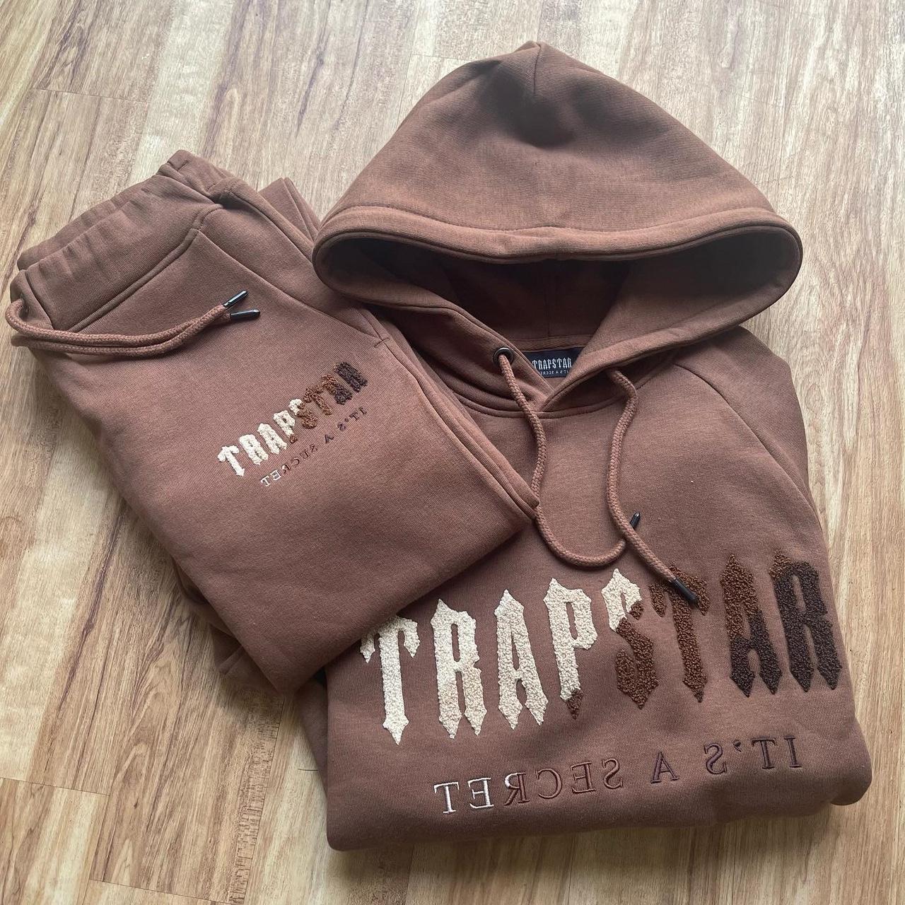 Trapstar Chenille Decoded Tracksuit earth edition... Depop