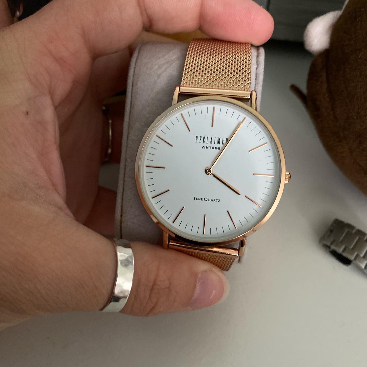 Reclaimed vintage rose gold watch Was 30 on