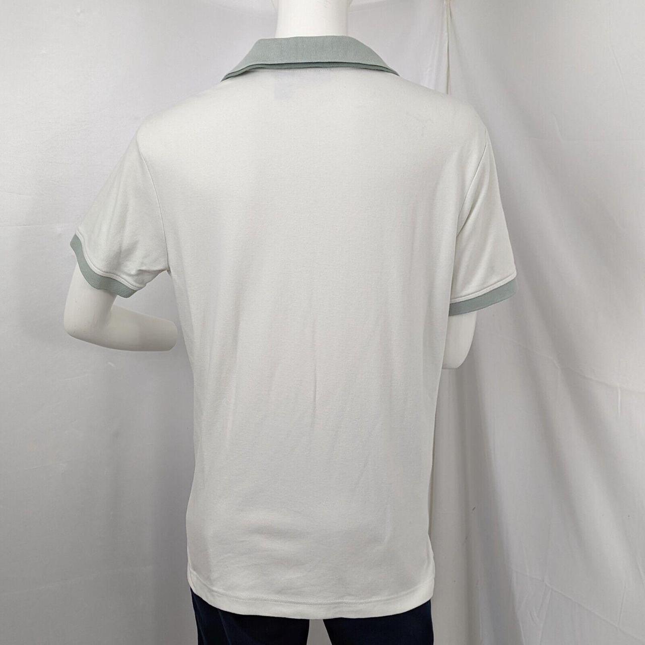 Womens Izod Golf Polo Shirt Stretch White 100... Depop