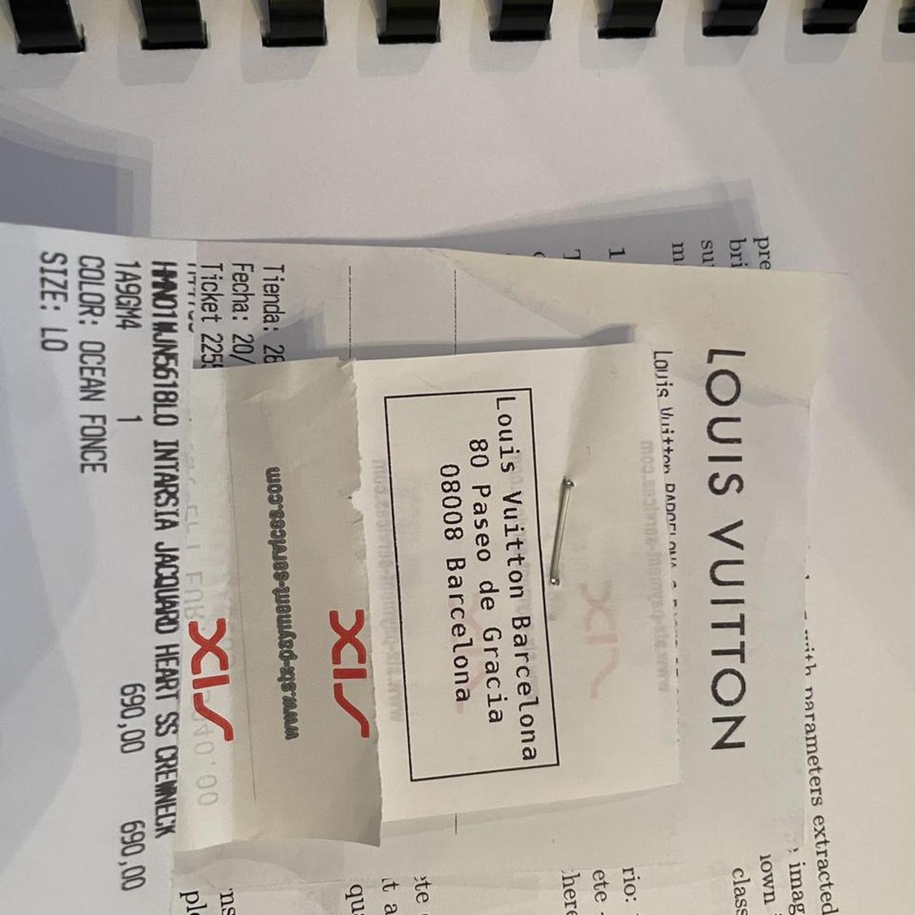 Louis Vuitton - Pato Jacquard con intarsia Nigo de segunda mano