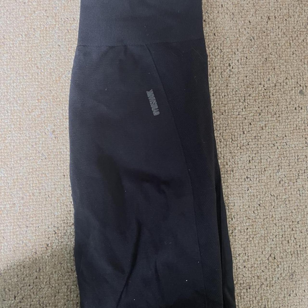 Gymshark black cycling shorts Worn a fair few times... Depop