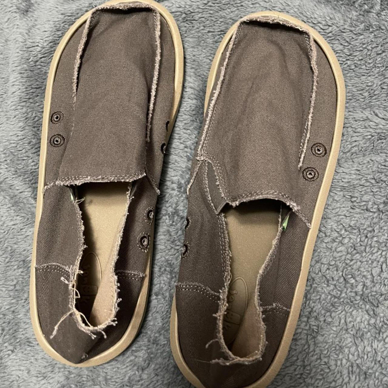 Sanuk Men's Brown Footwear | Depop