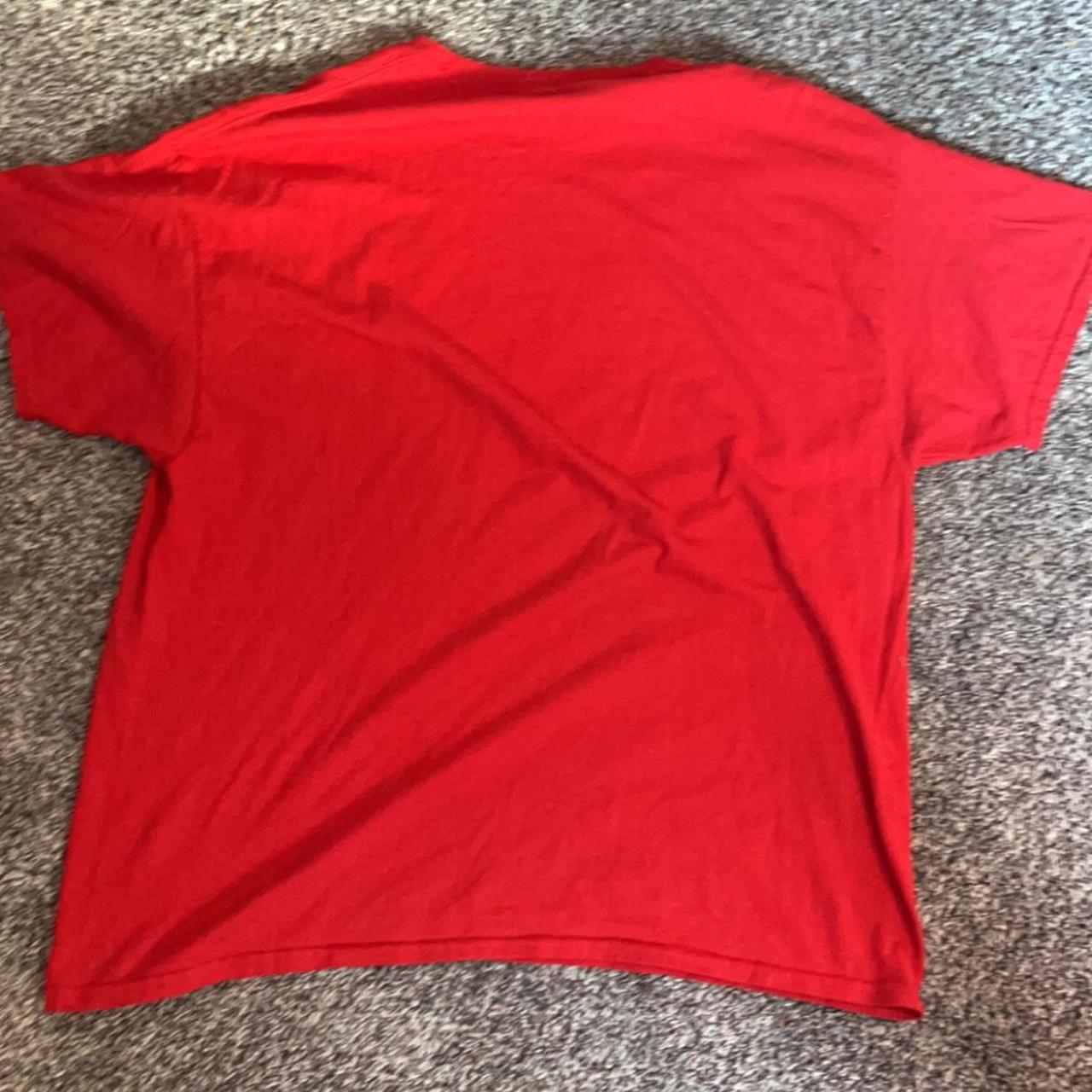 Alife Men's Red and Black T-shirt (2)