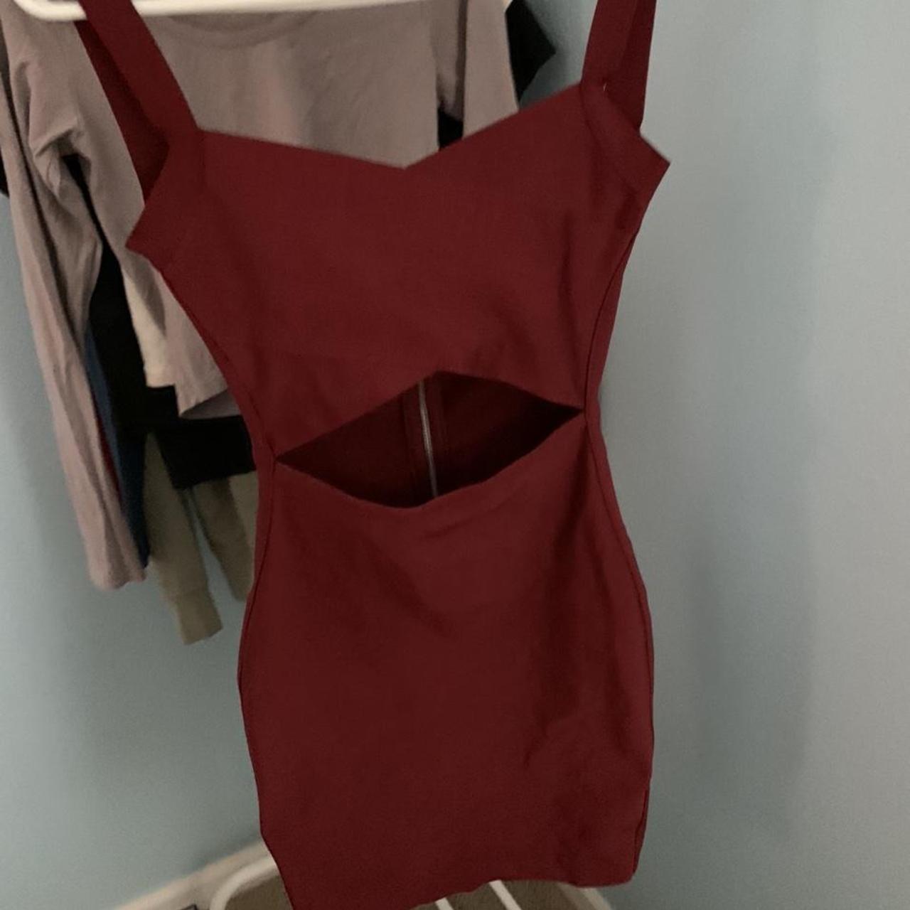 Product Image 1 - super cute burgundy maroon dress!