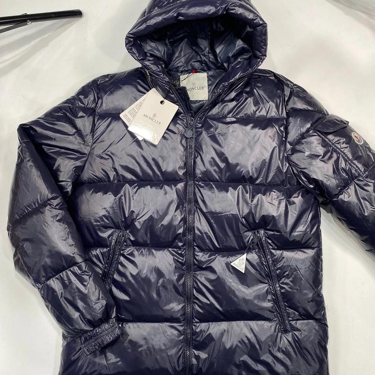 Moncler Men's Navy Jacket | Depop