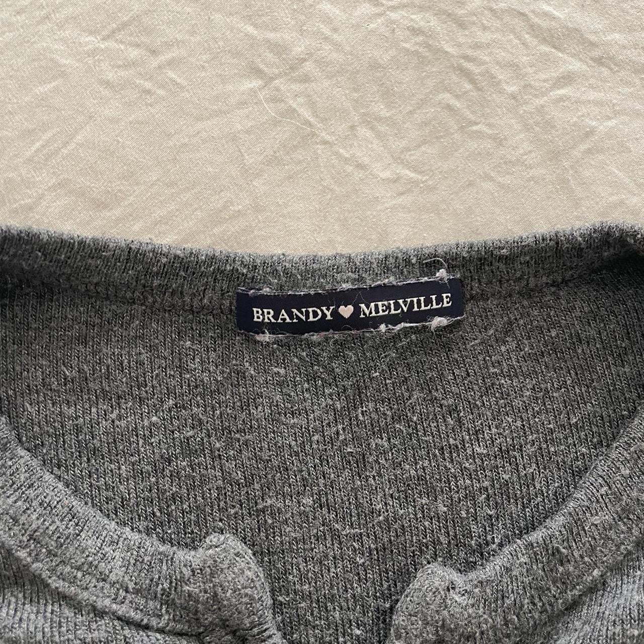 Brandy melville long sleeve top $15 + $4... - Depop