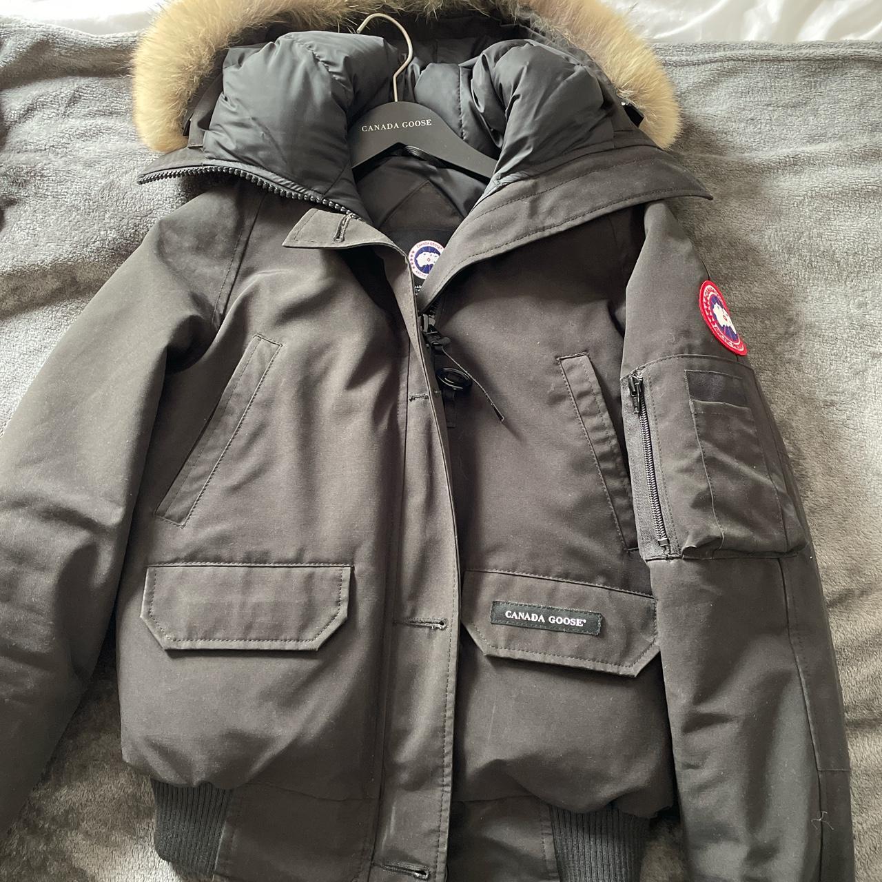 Womens Canada Goose Chilliwack Bomber with fur trim.... - Depop