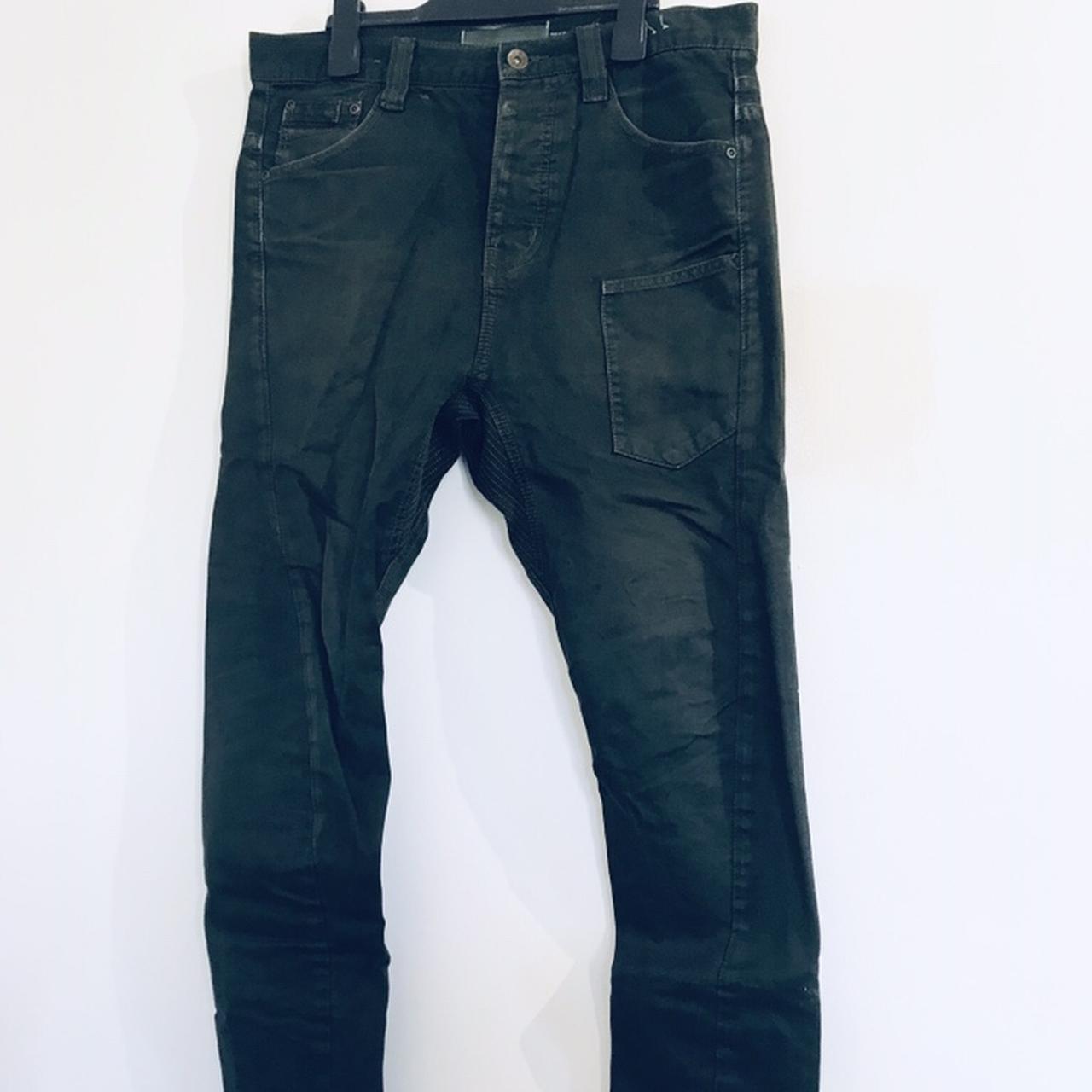 Men’s topman skinny carrot cut jeans Home dyed to... Depop