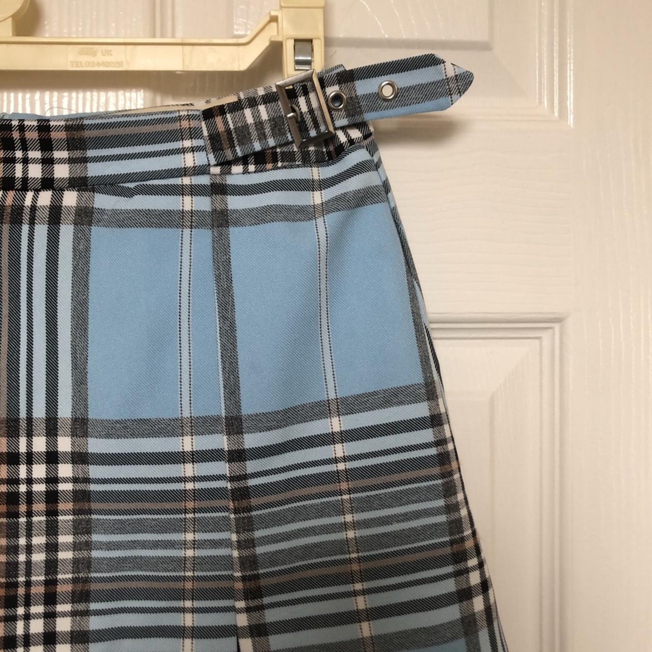 urban outfitters urban renewal check skirt, so Depop
