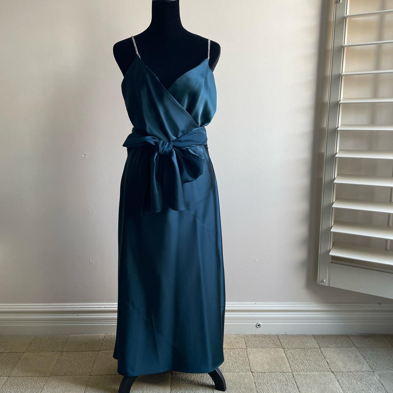 Zara Women's Blue Dress | Depop