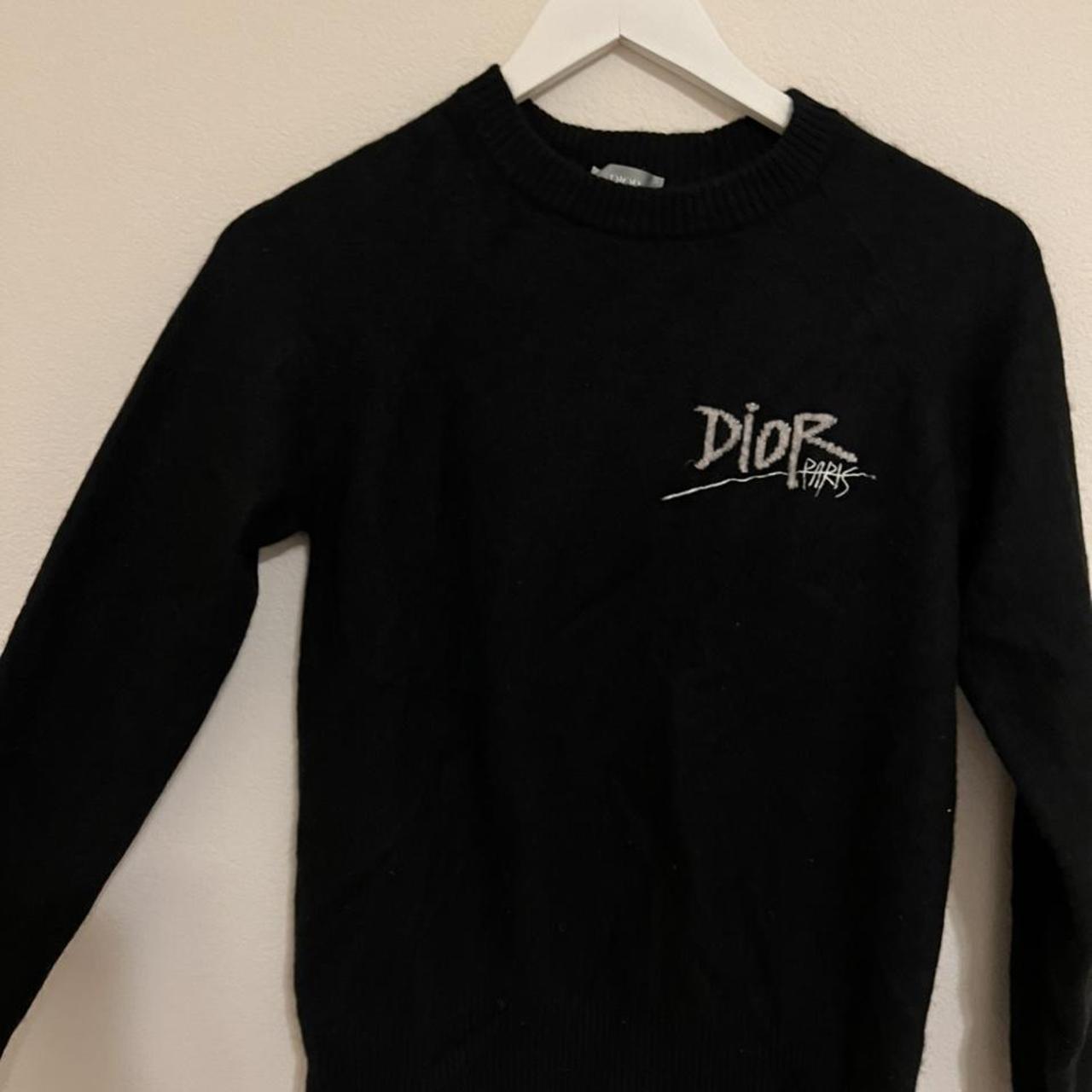 Original Christian Dior Black Sweater Used in Depop